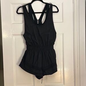 FP Movement by Free People Black Romper